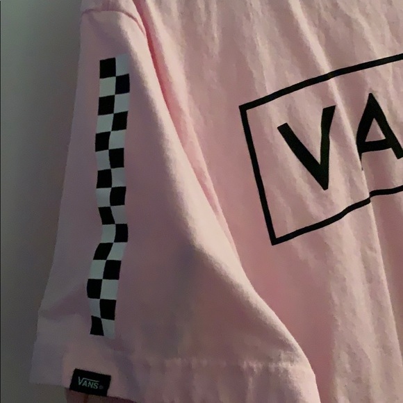 Pink Short Sleeve Vans Tee. Never worn. - Picture 4 of 4